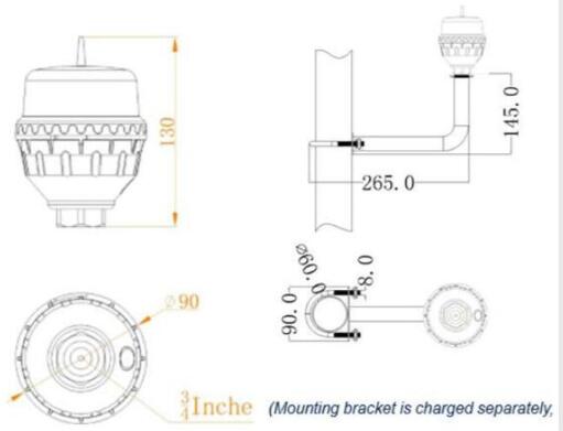 L 810 obstruction light